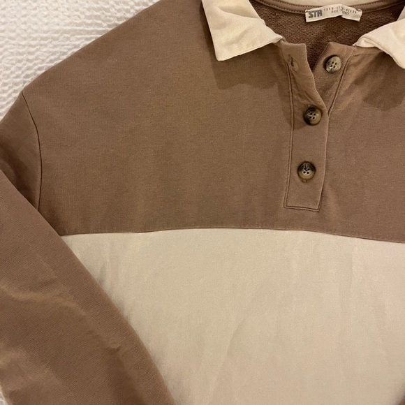 ASOS Oversized Crewneck Long Sleeve - Picture 3 of 5